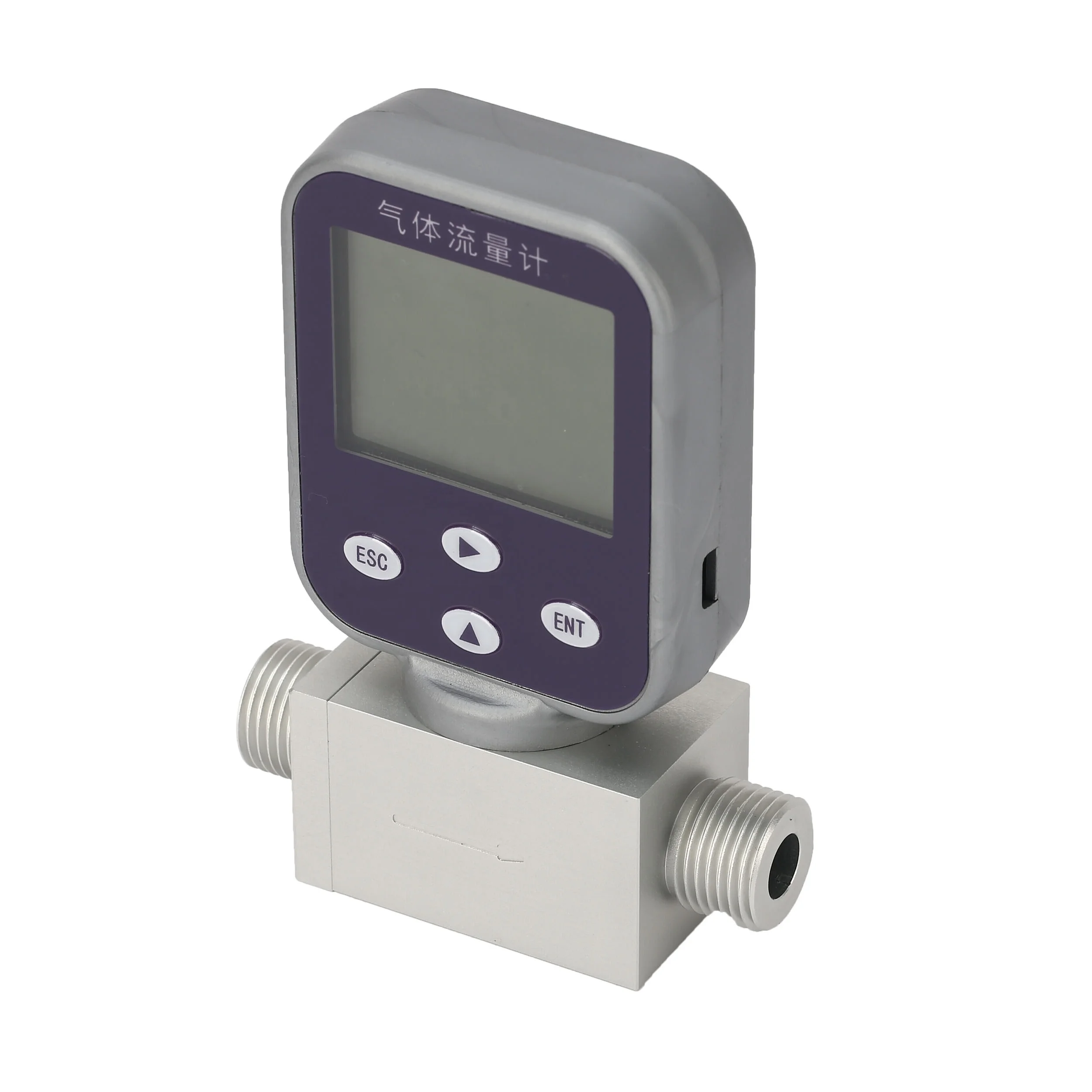 ESMF009 Compressed air flow meter, 0-200L/MIN micro gas mass flowmeter