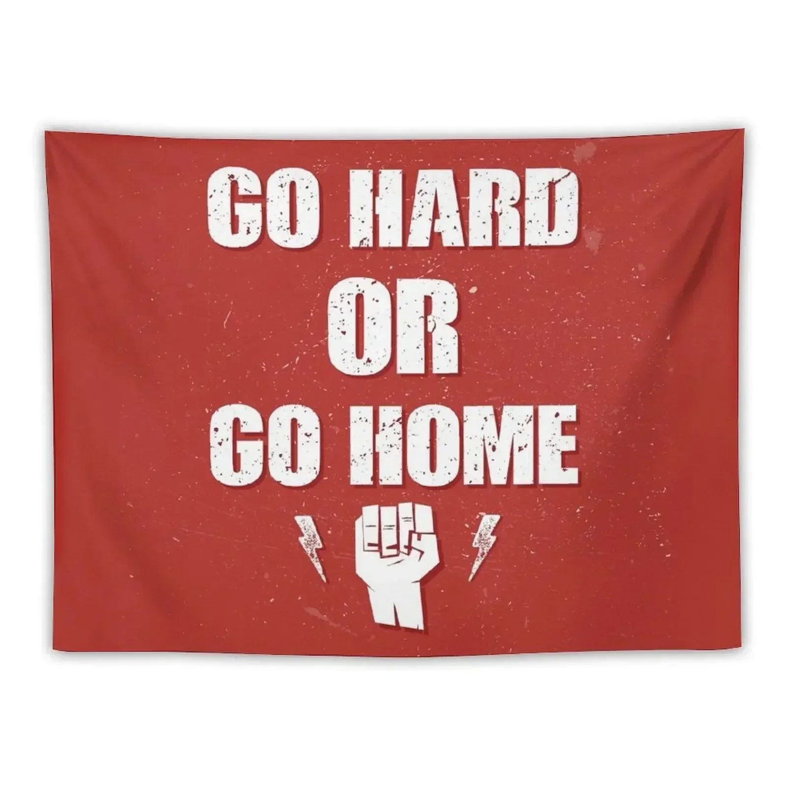 

Go Hard Or Go Home Tapestry Wall Hanging Decor Outdoor Decor Room Decor Cute Tapestry