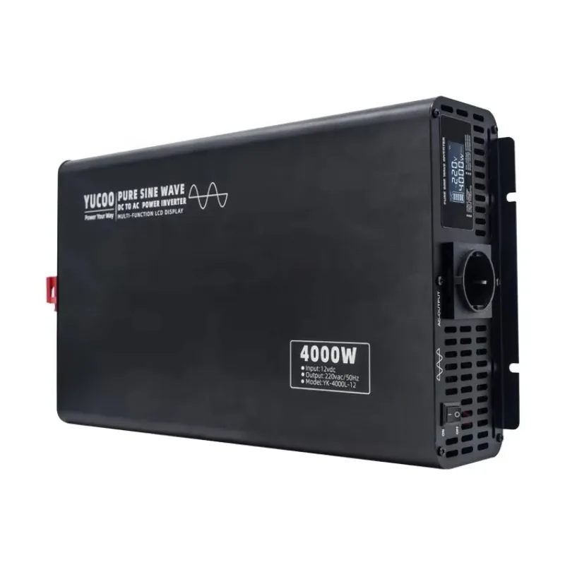 

ATVHot Selling Portable With Display Screen 4000w Inverter 12v 24v 48v 60v Dc To 110v 220v Ac Car Power Inverter