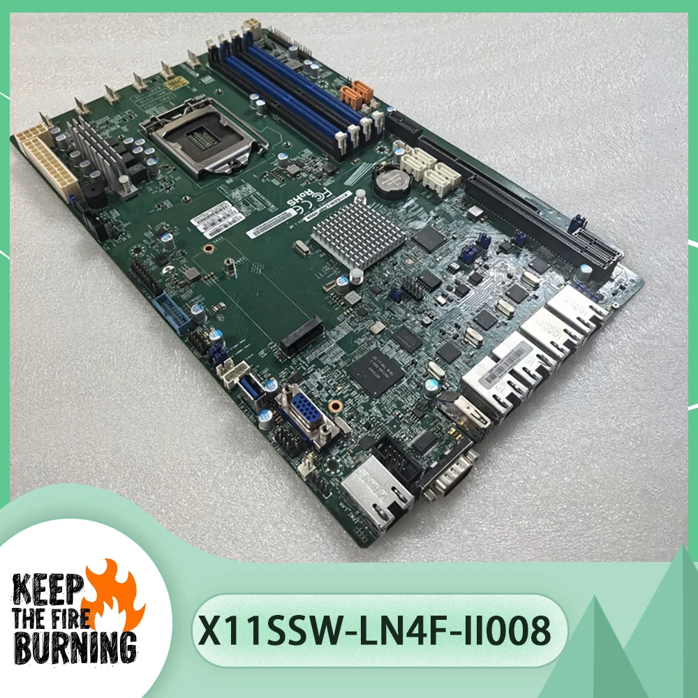 

LGA1151 Industrial control motherboard X11SSW-LN4F-II008 REV.1.0