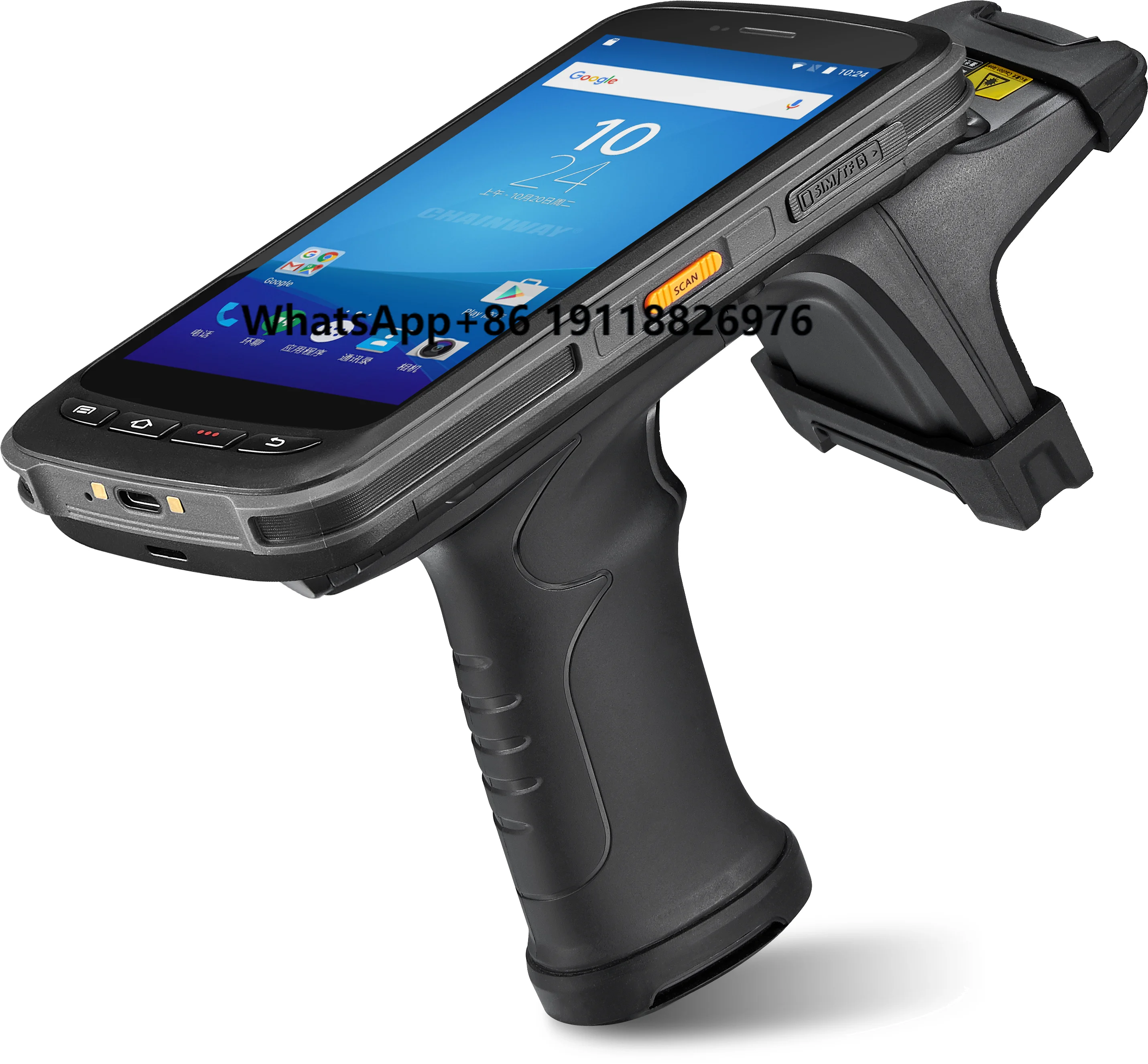 

Chainway C72 Fast Ultra-High Frequency RFID Reading Handheld 8000mAh Android Rugged Tag Enterprise Grade UHF PDA CPU