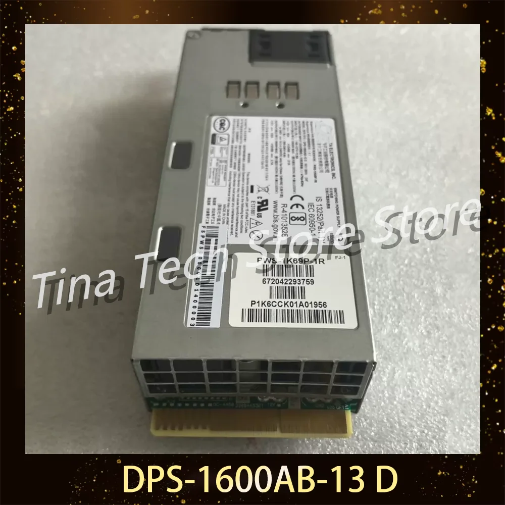 PWS-1K69P-1R 1600W server power supply panel DPS-1600AB-13 D