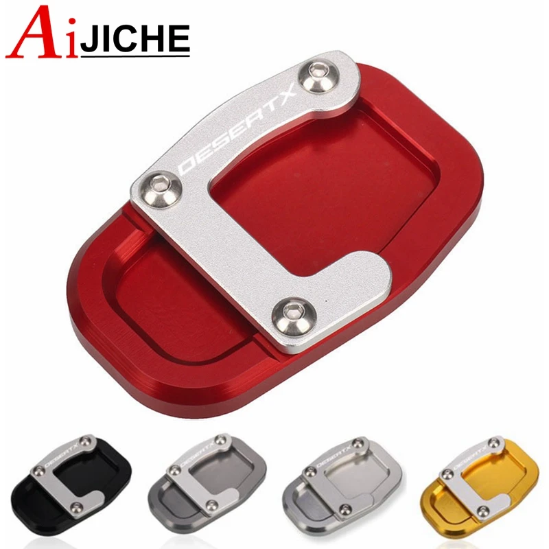 

Аксессуары для мотоциклов CNC подставка удлинительная пластина боковая подставка для Ducati Desert X DESERT X пустыtx 2022 2023