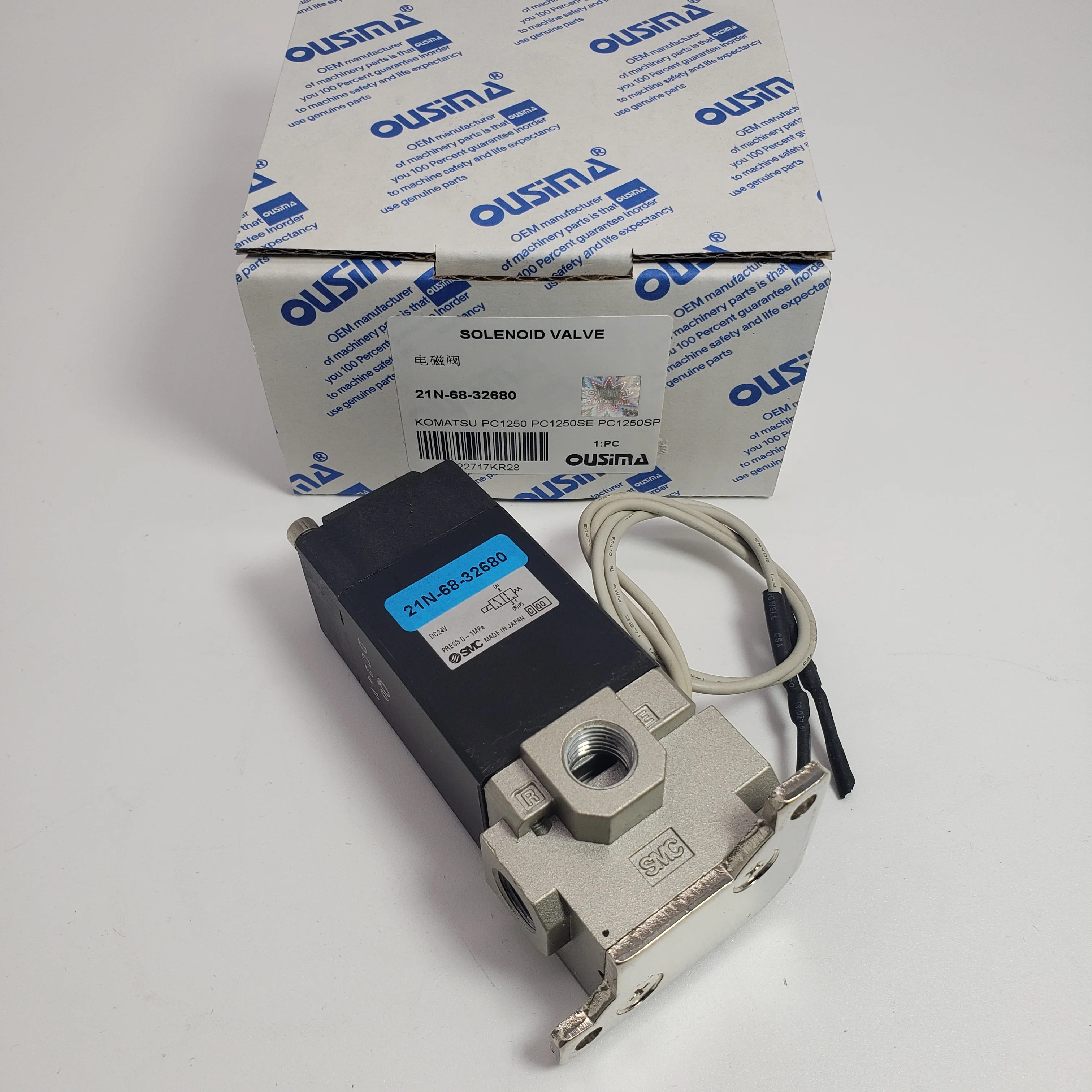 

Excavator Machinery Parts Solenoid Valve 21N-68-32680 For PU1250 PC1250SE PC1250SP