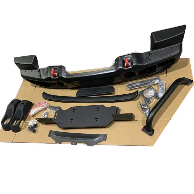 

Передний бампер Dream Garage к 10-летнему юбилею с угловыми элементами для Wrangler JL и Gladiator JT 2018-2022 годов выпуска