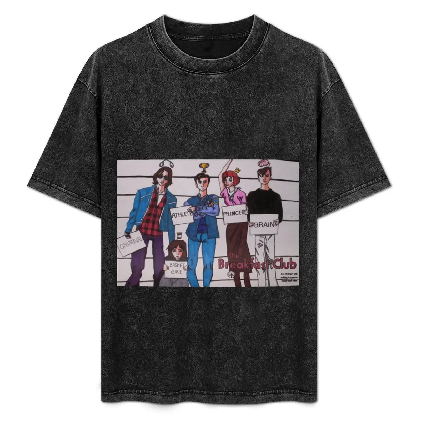 

The breakfast club T-Shirt t shirts for man cotton man t shirts graphic t shirt man plain mens graphic shirts T-Shirt