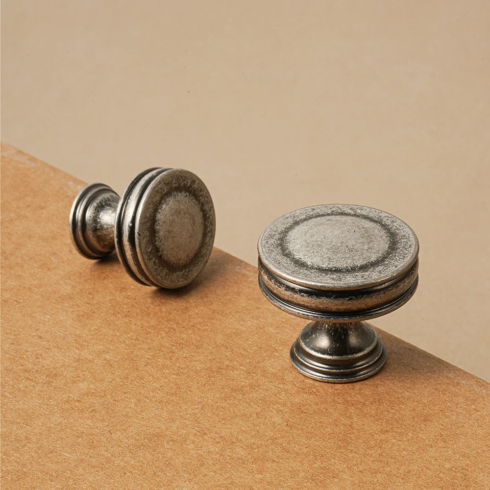 Brass Vintage Style Antique Silver Furniture Handles Pulls Cupboard Wardrobe Dresser  Wine Bar Drawer Cabinet Knobs