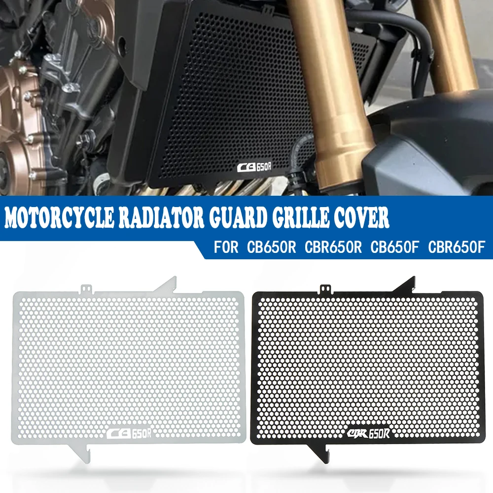 

Motorcycle Accessories Radiator Guard Grille Cover Protector For Honda CB650R CBR650R CB650F CBR650F CB CBR 650F 650R 2014- 2025