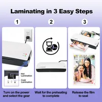 A4 Laminator Machine or Photo Laminating Accessories Set Film Binder Hole&Corner Punch Paper Cutter A5 4R 3R 2R 3