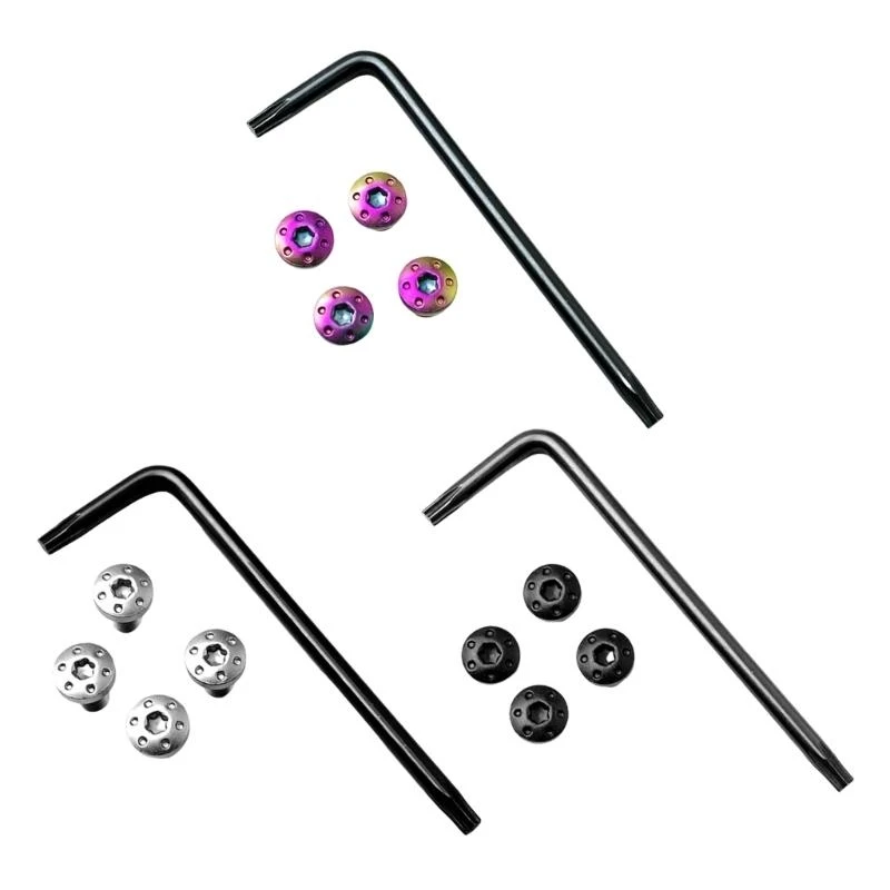 652F Precise Mesin Stainless Handle GRIPS SCREWS UNTUK P4 GRIPS REPARION TOLAT