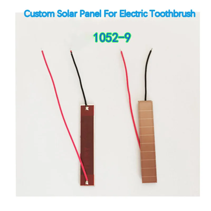 Amorphous Silicon Mini Solar Panel ThinFilm Solar Cell For Electric Toothbrush LowPower Indoor Light Charging DIY SmallPhotovolt