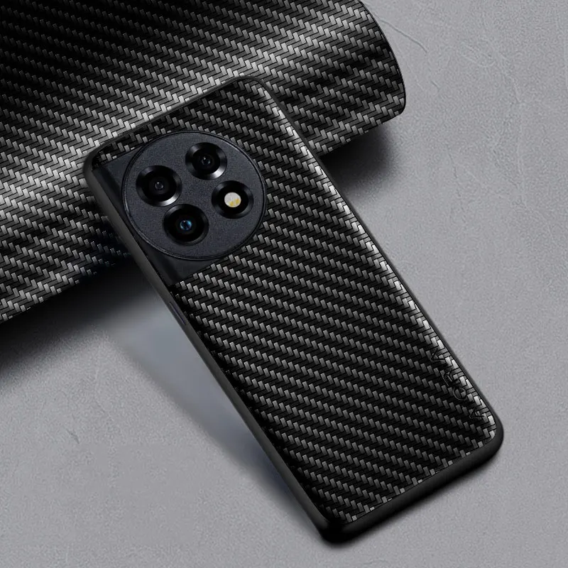 Carbon Fibre Shockproof Slim Case for Oneplus 11 10 9 8 7 6 11R 10T 9R 8T 7T 6T Pro Non-Slip Full Body Protective Phone Case