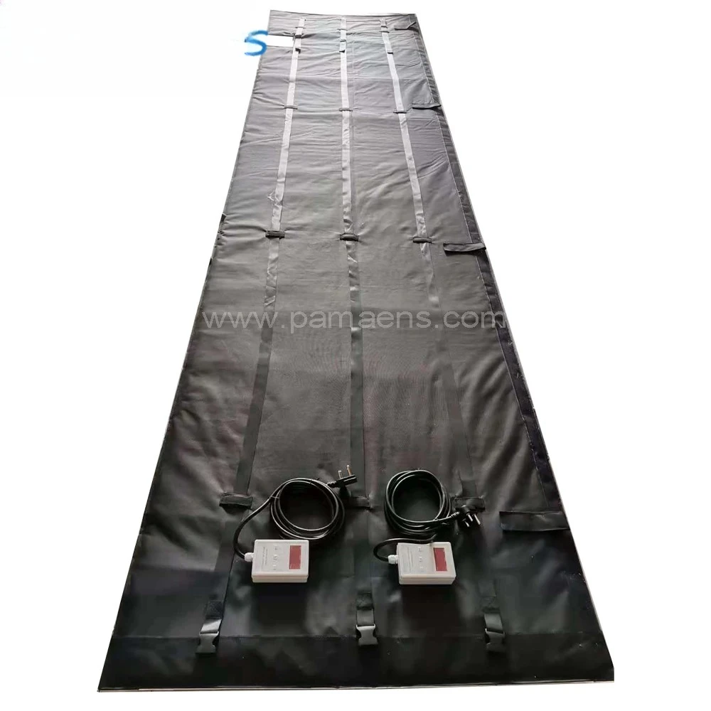 Water/Oil Proof Wrap-around IBC Tote and Tank Heaters with Thermostat and Overheat Protection