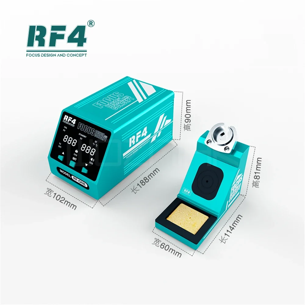 RF4 RF-ONE inteligentna lutownica BGA PCB uchwyt SMD stacja lutownicza do naprawy płyty głównej telefonu elektroniczny zestaw narzędzi spawalniczych