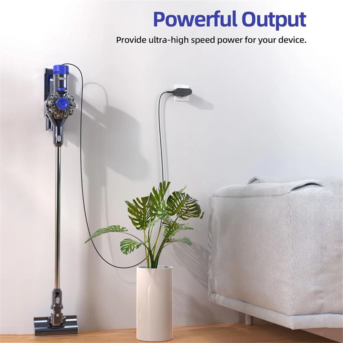 Зарядное устройство 24 В/17 В, подходящее для Dyson DC44 DC35 DC34 DC31 DC30 DC56 DC45, адаптер для зарядки пылесоса, шнур, вилка стандарта США