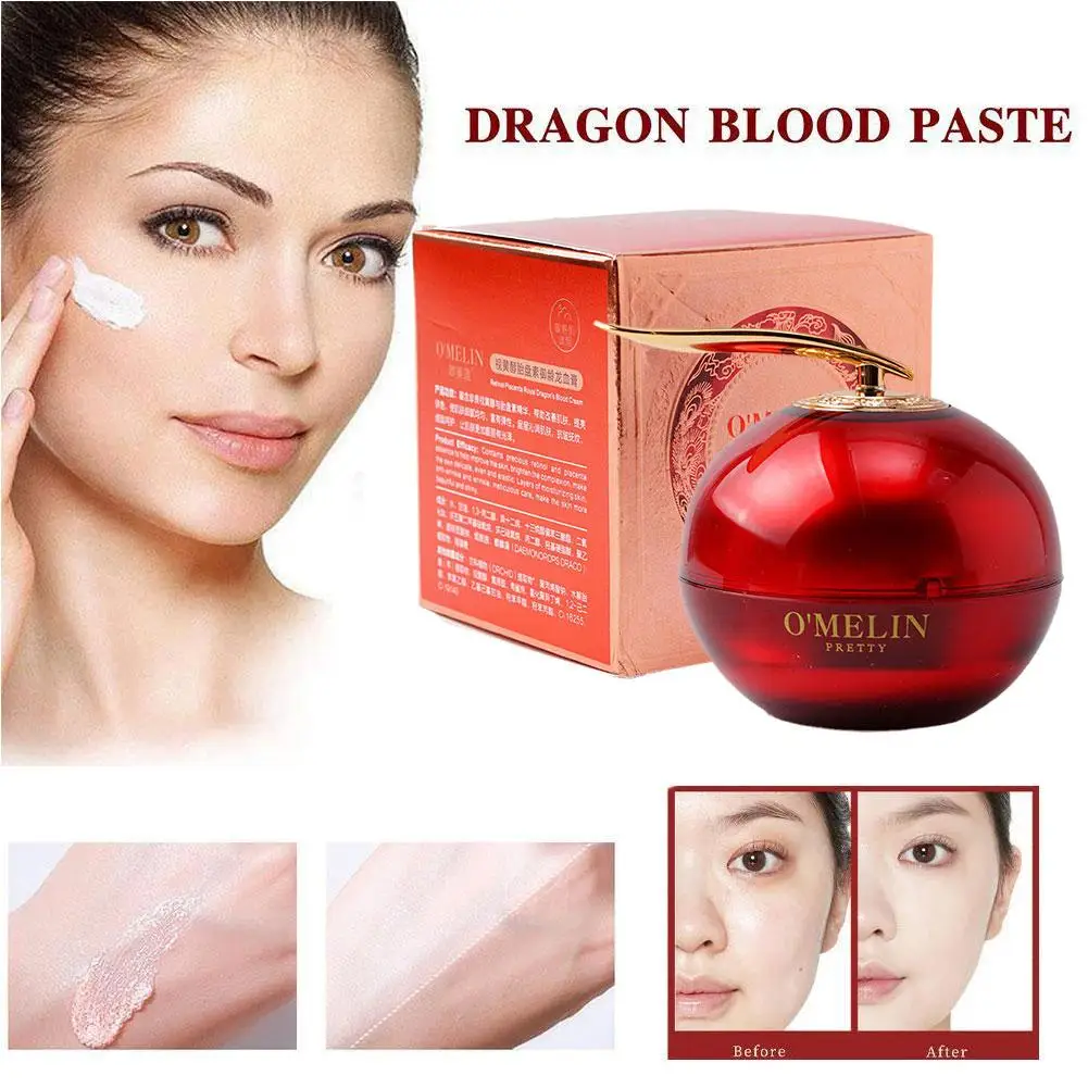 Crema blanqueadora de sangre de dragón con Retinol, repara la piel firme de dragón, crema facial Kirin, crema antiarrugas, cuidado de la sangre S6X9, 50g