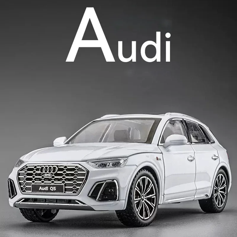 1:24 Audi Q5 Alloy Model Car SUV Off-road Vehicle Diecast Metal Toy Car Collection Boy Toy Car Simulation Pull Back Gift For Kid