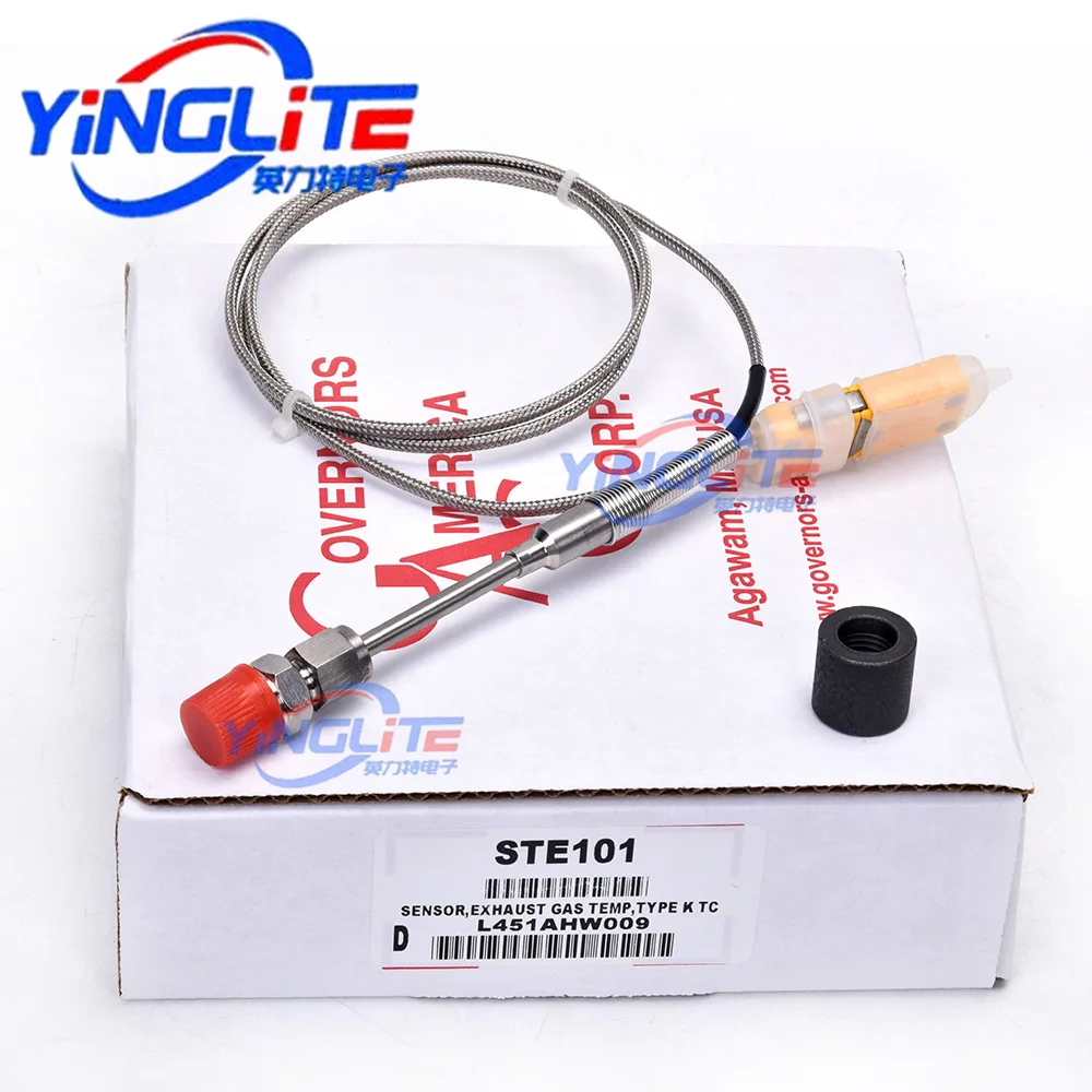 STE101 Genuine Exhaust Temperature Sensor K-Type Thermocouple Includes matching connector and welded joint