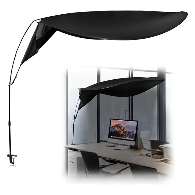 AC88-2X Adjustable Office Cubicle Desk Shade,Blocks Light And Visual Distractions,Extra-Large Portable Shade