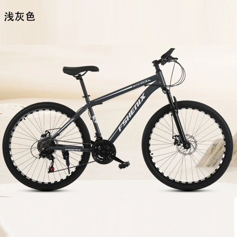 

Premium 24/26 inch 21-Speed Full Suspension Mountain Bike for Adult Men & Women College Students Offroad Road Bicycle Cycling