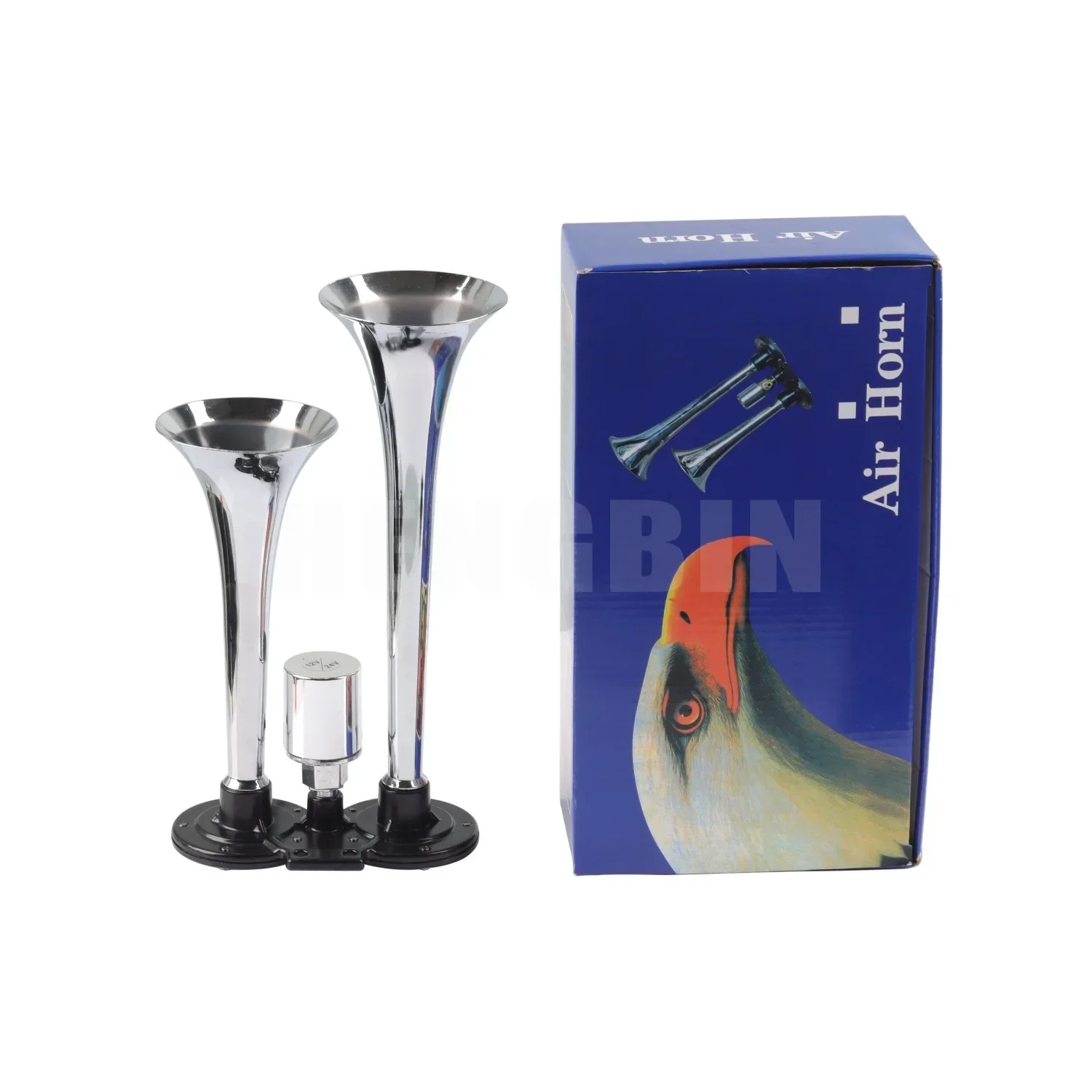 

Прочный автомобильный гудок 12В/24В универсальный, трубчатый с клапаном, 29 см