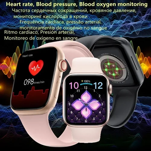 Imagen 2 del producto Nuevo Reloj inteligente I9 Pro Max Original para hombres reloj personalizado cara deporte impermeable mujer hombre usable
