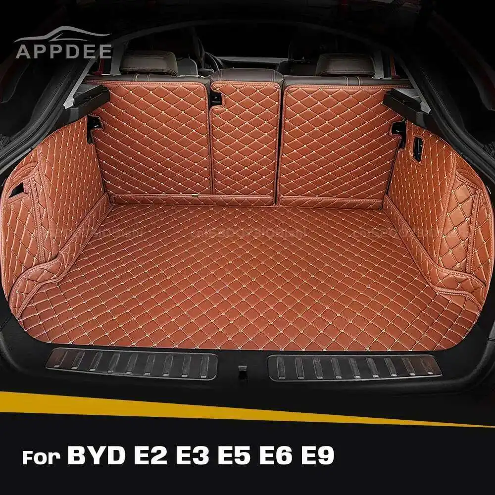 

Для BYD E2 E3 E5 E6 E9 авто полное покрытие коврик в багажник автомобиля антигрязная накладка защитная накладка грузовой вкладыш аксессуары для интерьера