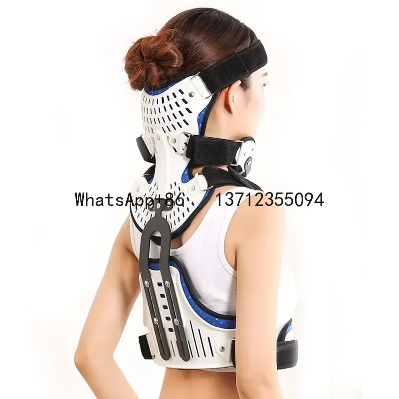 

Adjustable Cervical Collar Spine Thoracic Orthosis Head Chest Neck Fixed Brace Posture Corrector Support