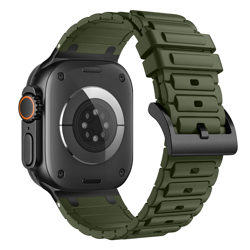 Silikonarmband für Apple Watch Band Ultra 4 49 46mm 44 40mm 45mm 41mm 38mm 44mm für iWatch Series 12 11 10 9 8 7 6 5 4 3 2 1 SE – Detail 16