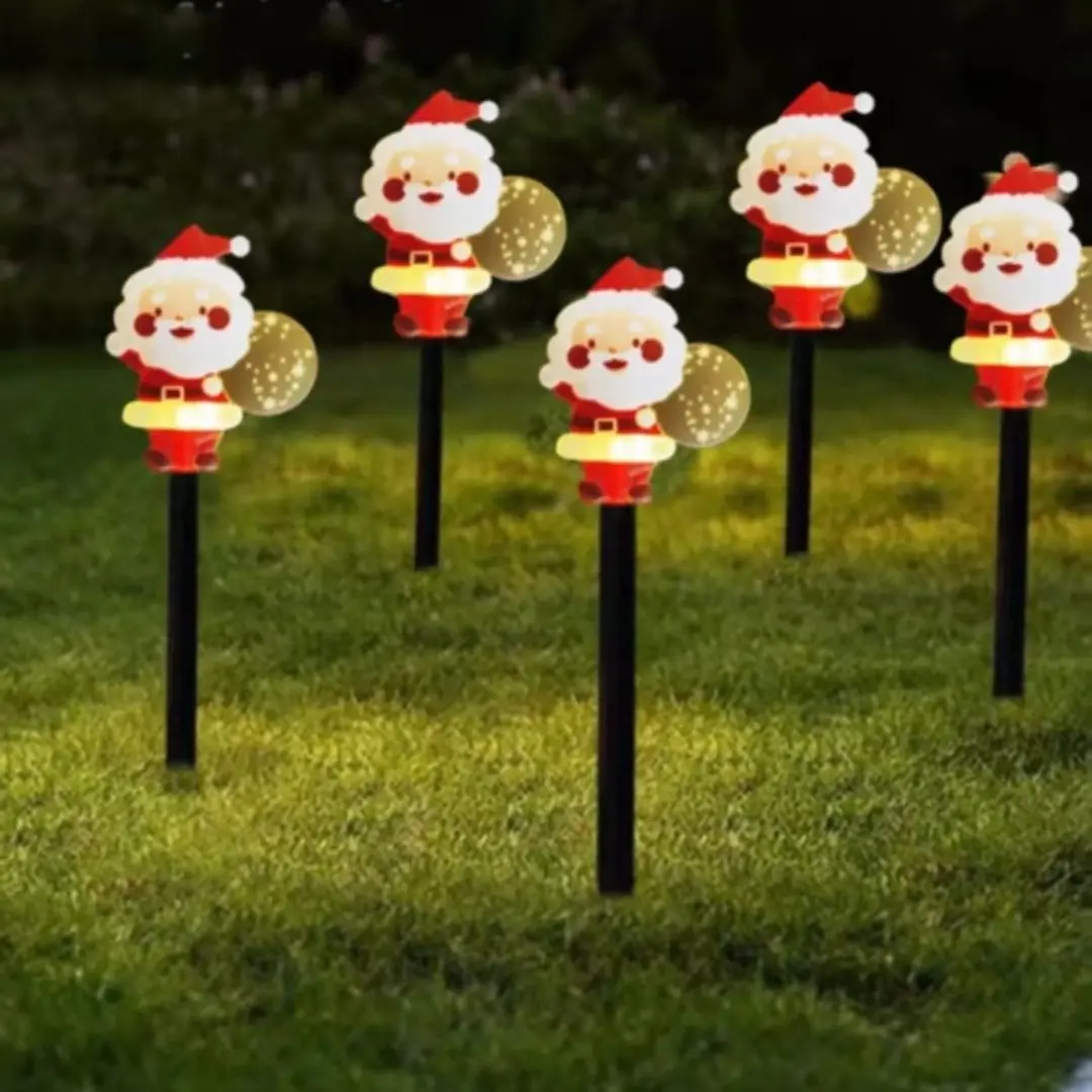 

5pcs/lot Solar Lights Pathway Lights Outdoor Garden Xmas Driveway Markers Lamp For Home Garden Yard Lawn Patio Pool Decor