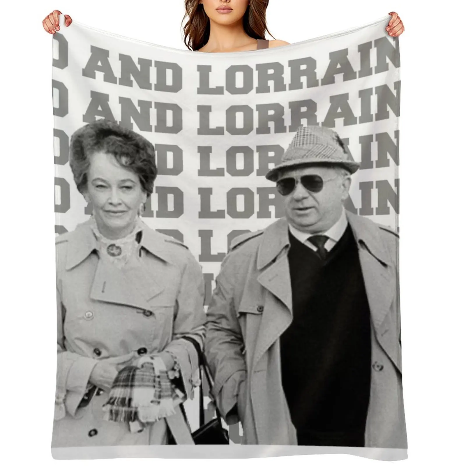 

Ed and Lorraine Warren shirt Throw Blanket Camping Thermal manga Large Blankets