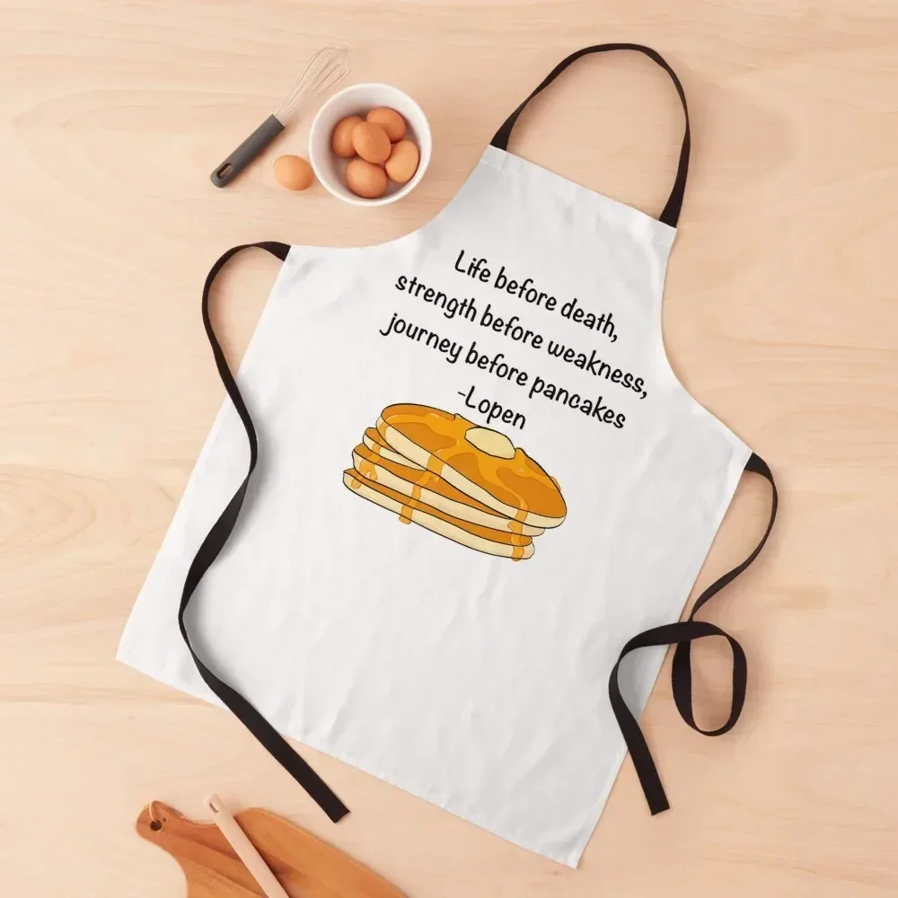 

Journey before Pancakes Apron cook wear Restaurant Apron