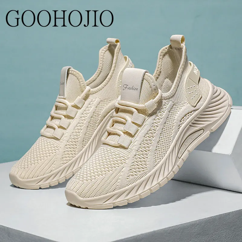 New Mesh Sneakers Shoes Women Vulcanize Shoes Light Air Cushion Running Sports Women Casual Shoes Comfortable Lace-up Breathable