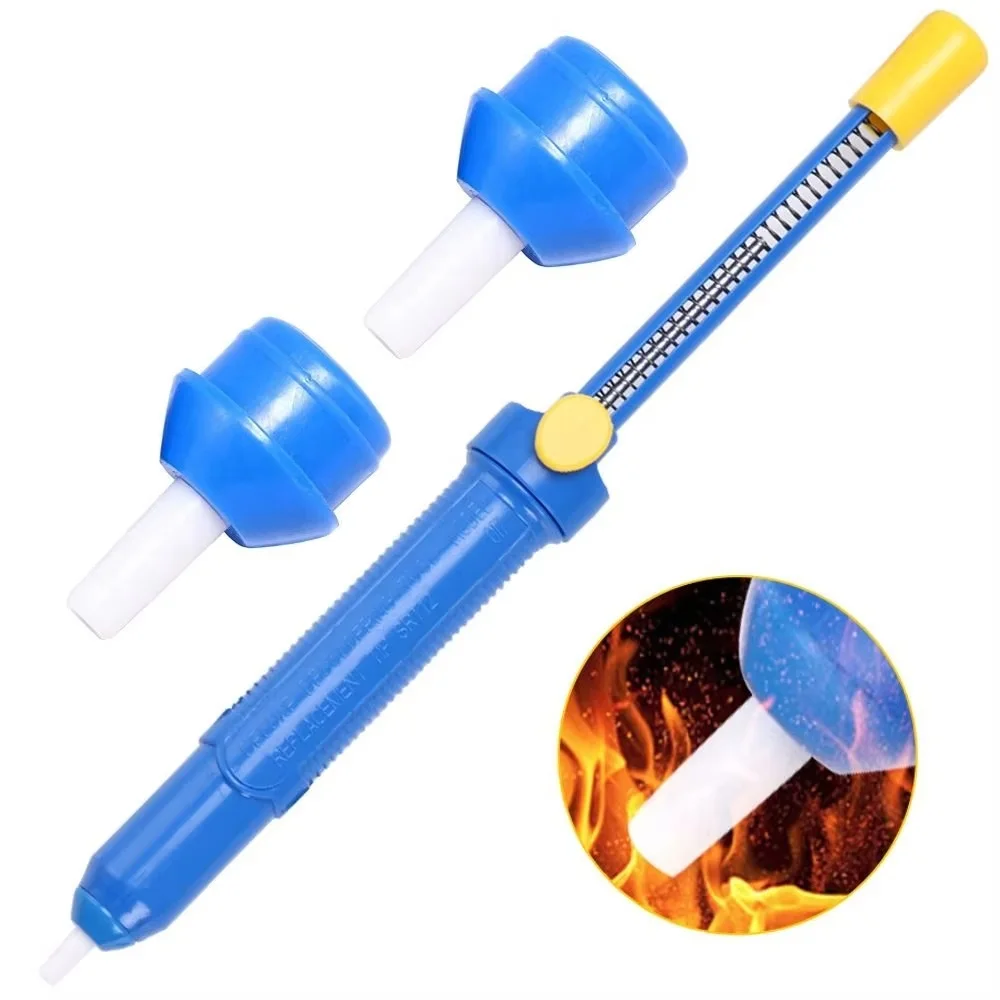 Desoldering Pump Manual Solder Sucker With Strong 38cm-Hg Suction Power For Circuit Board Welding Tool Home Appliance Repairing