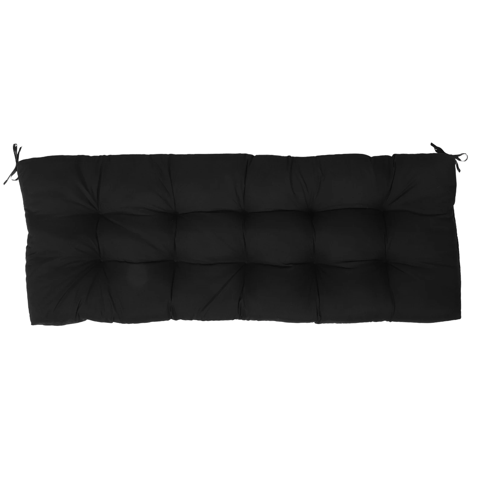 

Cotton Bench Cushion Black Non Slip Comfortable Seat Pad for Indoor Sofa Chair Lounger Furniture Cushion Chair