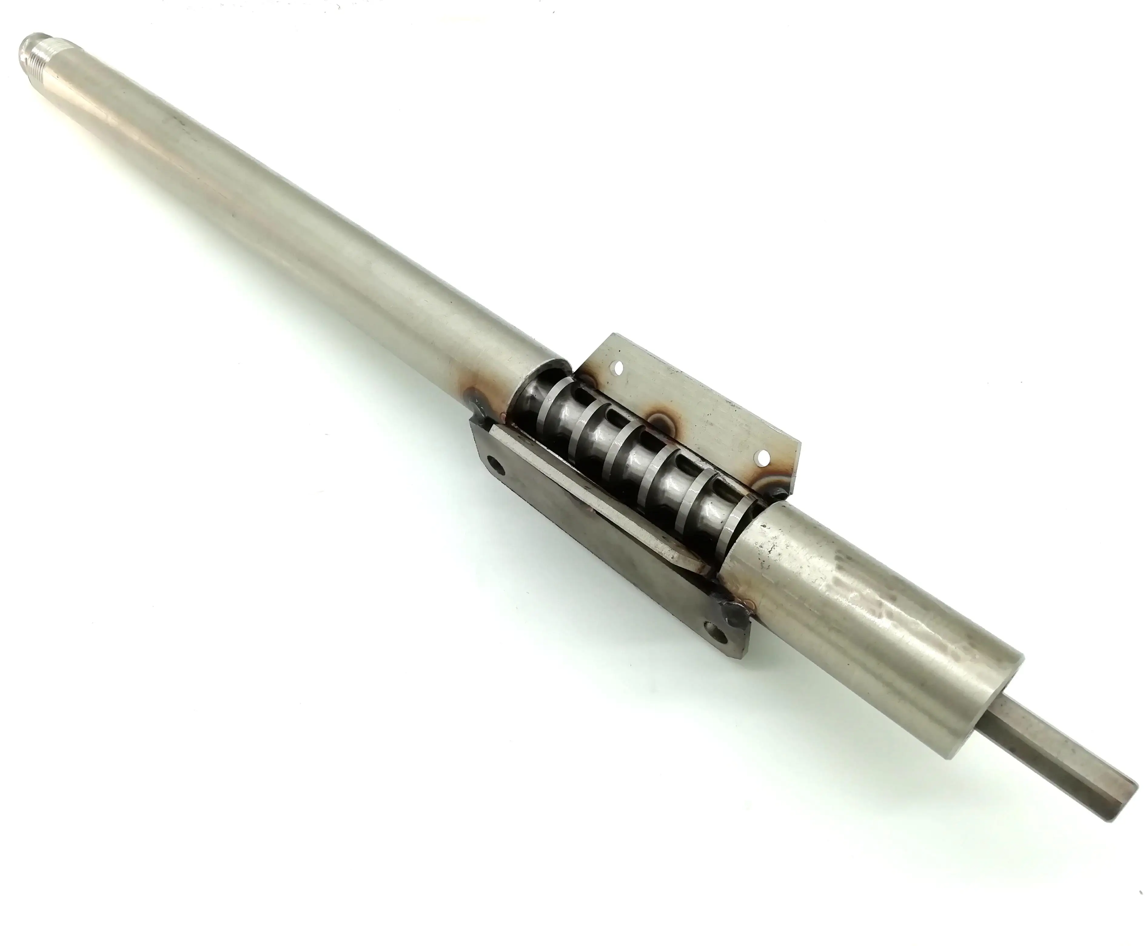 25.7mm Dia 588mm Length Extrusion Screw with Barrel and Nozzle for Precious Plastic Project