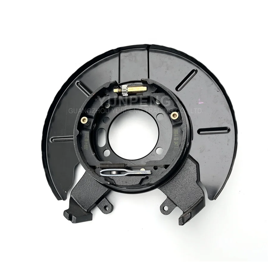 New 5073641AA Disc Brake Adapter Dust Shield Brake Pads Kit for Caravan for Voyager Town & Country