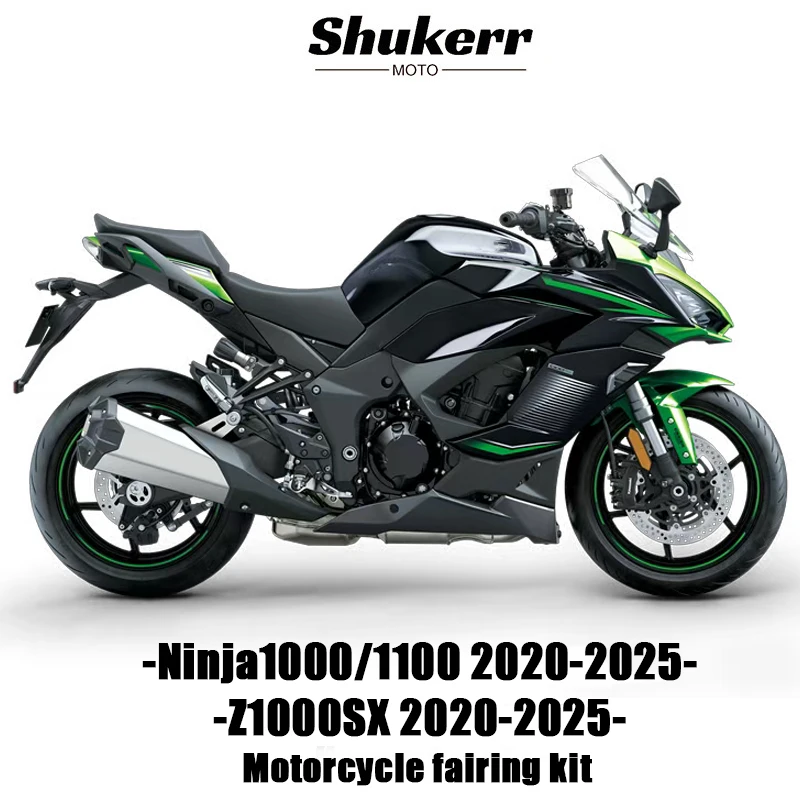 

Fit for Kawasaki Ninja1000 Ninja1100 Z1000Sx 2020-2025 Abs Motorcycle Plastics Fairing Kit Injection Mold Bodywork Panel Kit