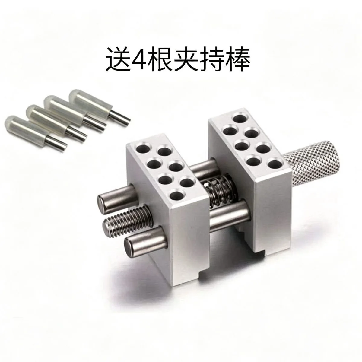 Mini aluminum alloy small pliers, model Wenwan engraving handheld fixture