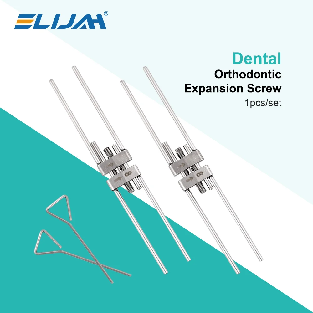 ELIJAH 1Pcs Dental Orthodontic Expansion Screw Rapid Palatal Expander For Frame Type Stainless Steel Dentistry Tools