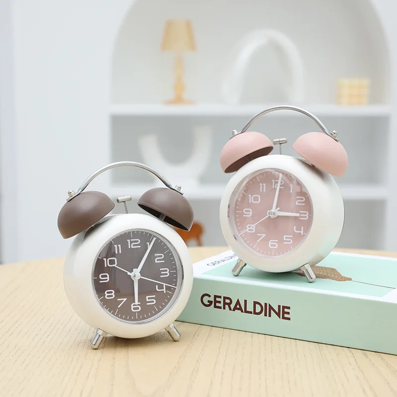 Battery Alarm Clock Table Silent Glow Kitchen Cute Alarm Clock Kids Bathroom Night Light Boys Hand Despertador Desk Decor Reloj