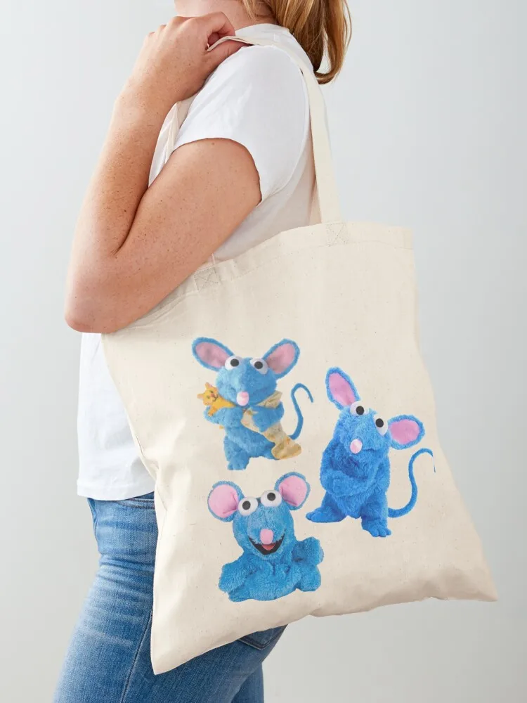 

Tutter who lives in the Big Blue House116 Tote Bag Cloth bags bags woman 2025 reusable shopping bag Women's bags
