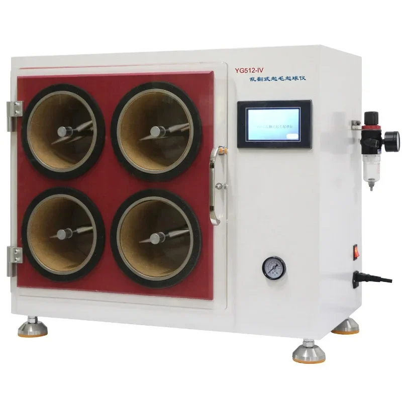 ASTM D1375 ASTM D3512 Textile Pilling Box Tester YG512 Textile Fabric Random Tumble Pilling Tester