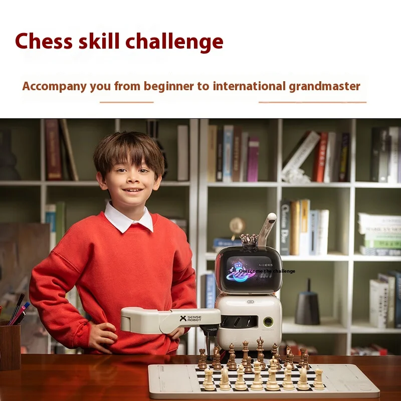 Picture 7: Yuan Radish SenseRobot Android Operated AI Chess Playing Robot Educational Metal Device with WiFi for Exercises and Sparring