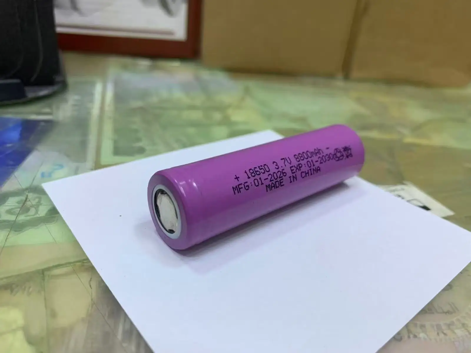 buy more will cheap Full capacity 18650 lithium battery 8800mAh rechargeable battery 3.7V strong light flashlight radio notebook