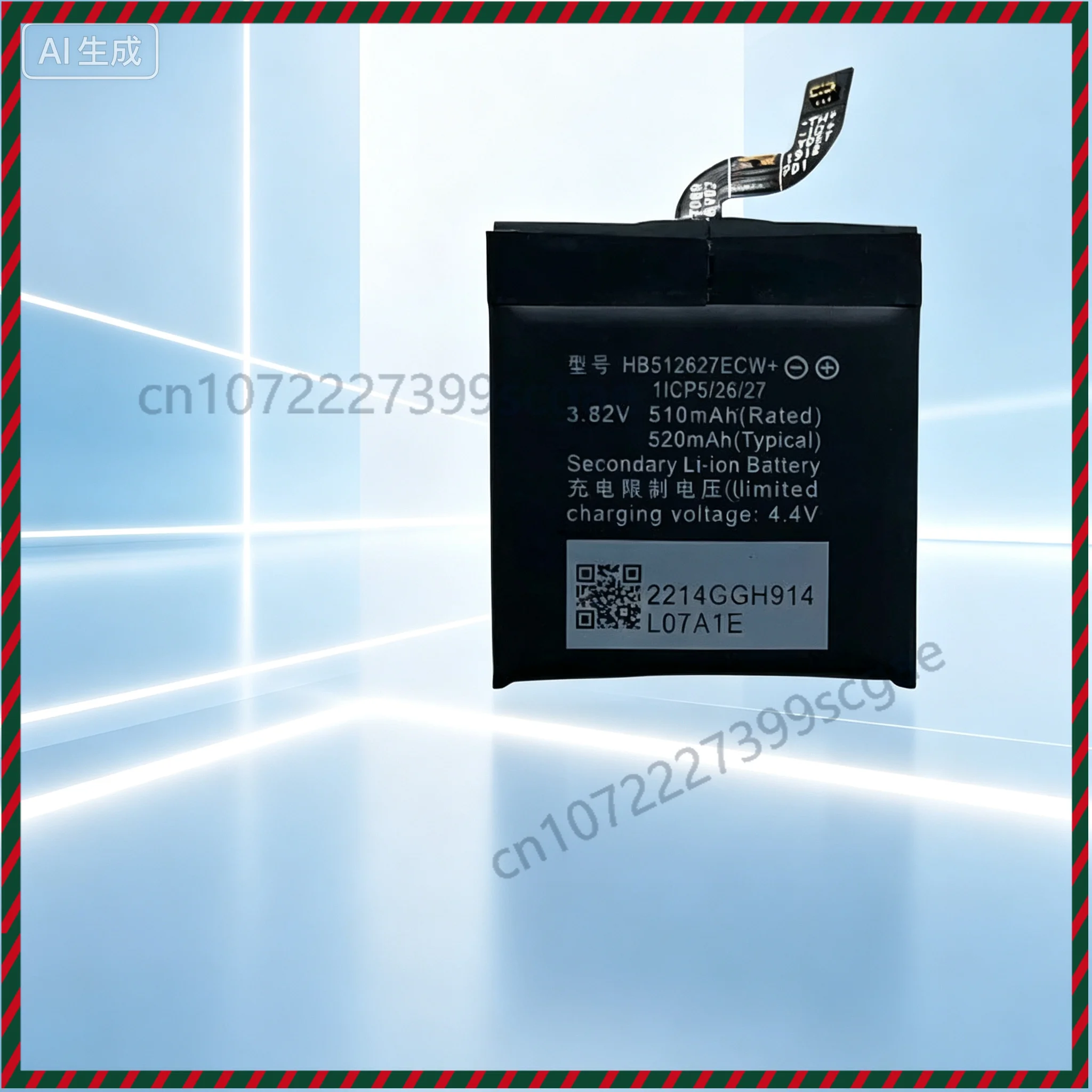 Replacement 5Pcs Weld‑Required Battery for Huawei Watch GT GT2 GT2Pro GT2E 42MM DAN‑B19