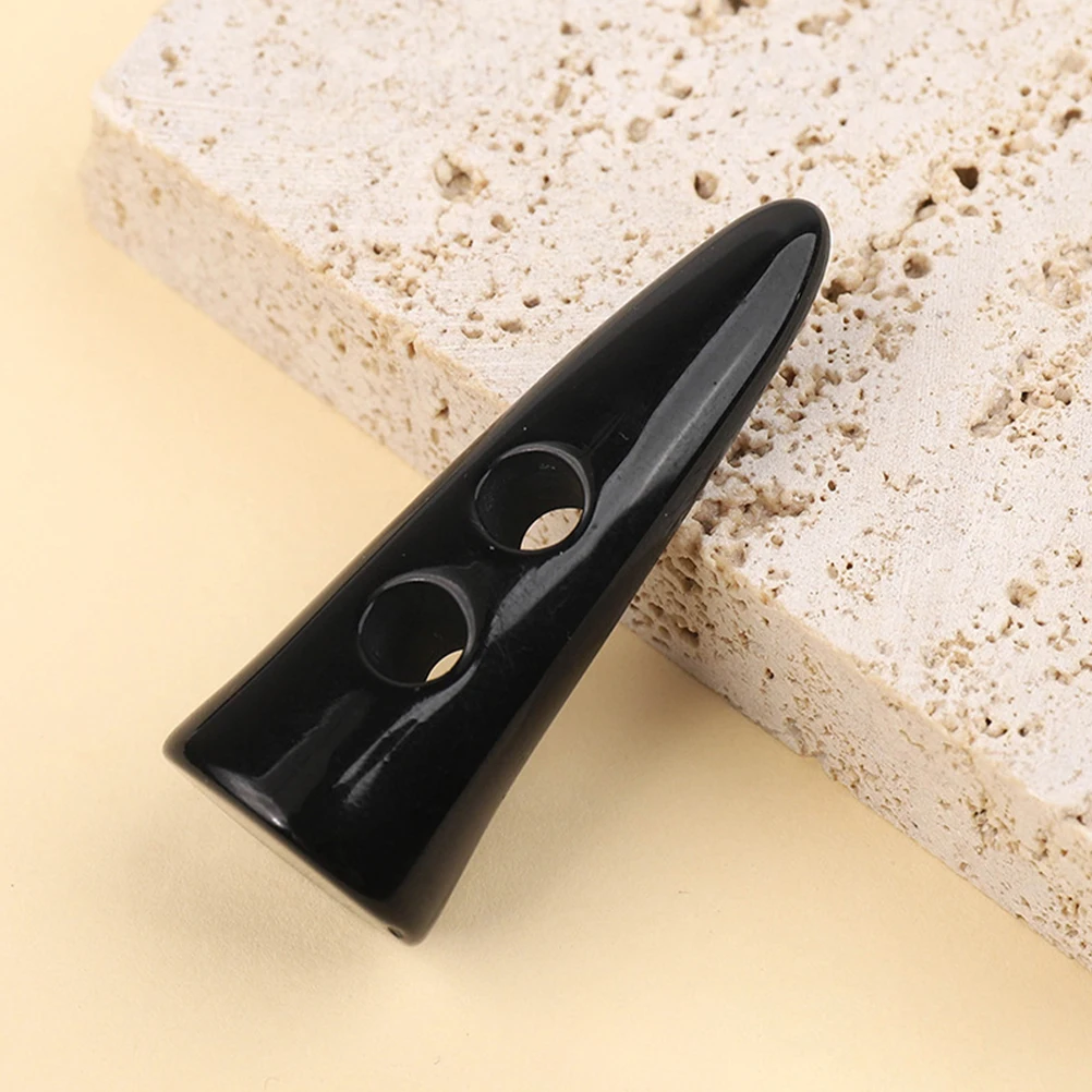 

30pcs Toggle Buttons Acrylic Material Coats Jackets Horn Toggle Buttons Sewing Unisex Vintage Clothes Accessories