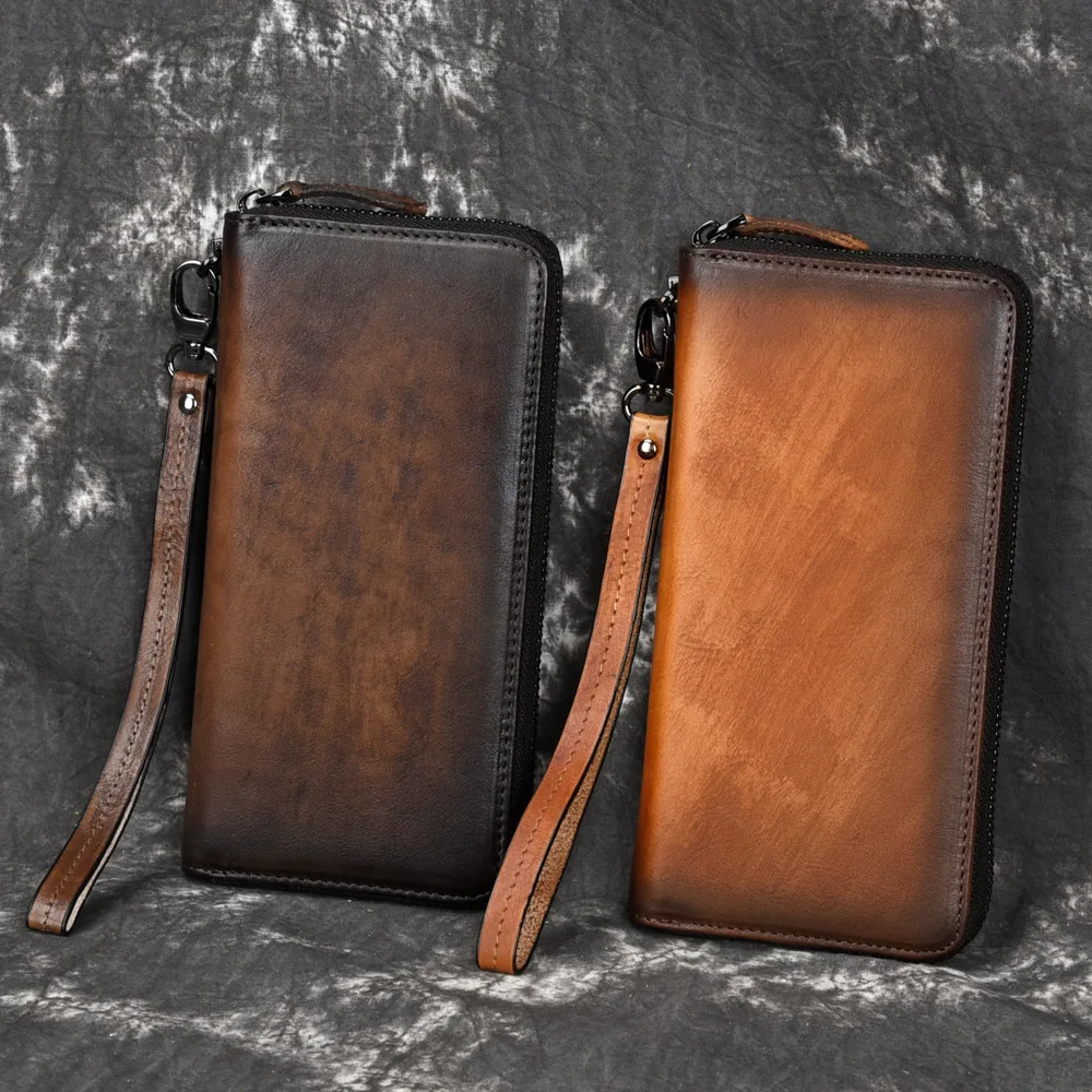 handcrafted-leather-wallet-for-men-vintage-style-multi-card-holder-handheld-tree-balm-leather-casual-business-foldable-wallet