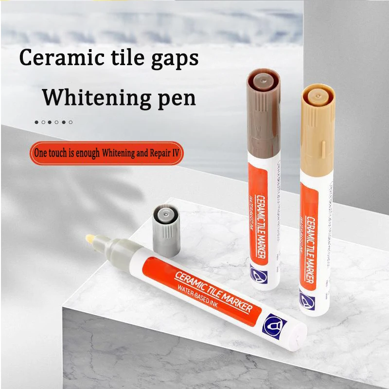 Tile Grout Repair Tile Grout Repair Tile Marker Tiles Marker Joint Feeding Pen Tiles Paint Pen Erasable Whiteboard Marker YB003