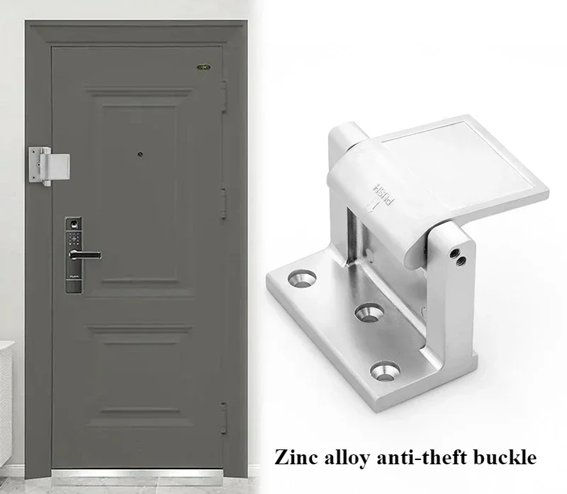 Household Portable Security Hotel Door Latch Anti Theft Chain Room Buckle Door Latch Anti Lock Door Lock Invisible